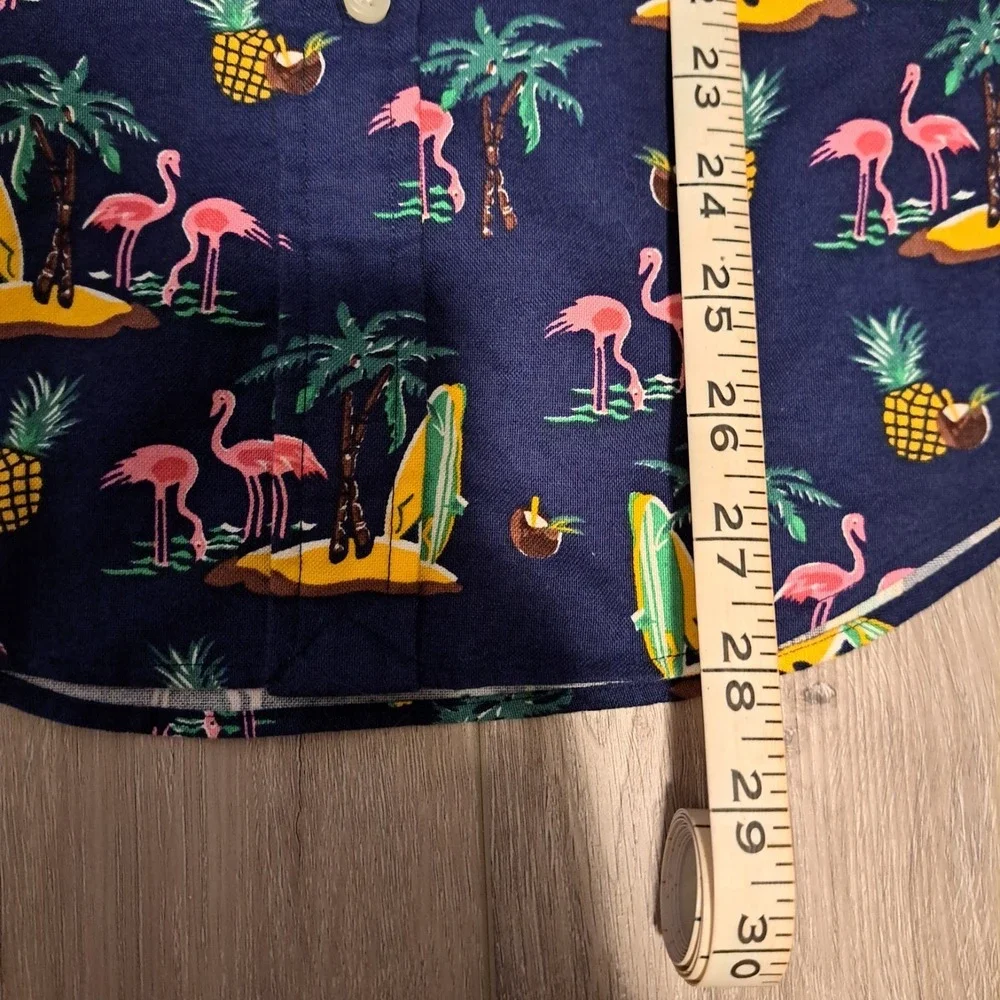 Polo Ralph Lauren Tropical Hawaiian Print Button Down SS Shirt Men's Small NWT